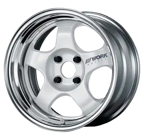 Work Meister S1 2P 5x112 15x8+38 O Disk White Luxury
