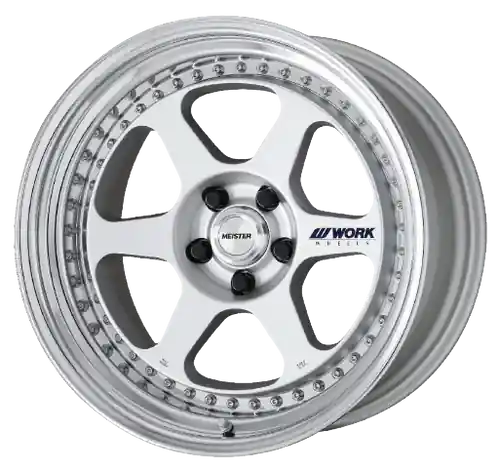 Work Meister L1 3P 5x120 19x11+21 L Disk Matte Silver Warranty Included