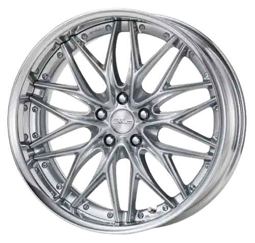 Work Schwert Quell 5x114.3 19x11.5+22 O Disk Silky Rich Silver Direct From Factory