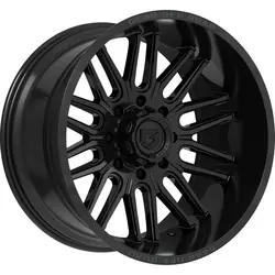 Sale Gear Off Road 766B 6X135/6x139.7 22x12 -44 Gloss Black w/Lip Logo