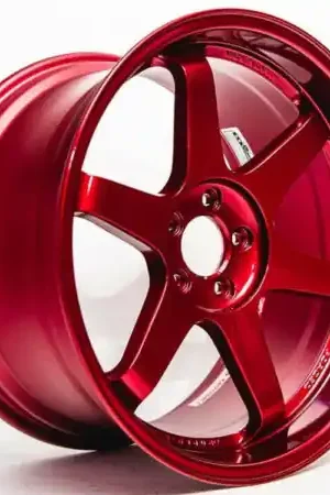 Volk Racing TE37SL 5x114.3 18x10.5 +22 HYPER RED Best Seller