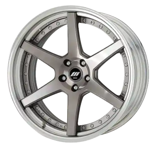 Limited Edition Work Zeast St1 5x108 19x10.5+12 W Disk Transparent Grey Polish