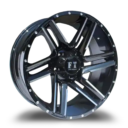 One Day Deal FULL THROTTLE FT7 6x135 20x9+0 BLACK / MACHINED