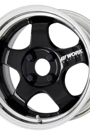 Work Meister S1 2P 5x120.65 15x5.5+0 O Disk Black Super Sale