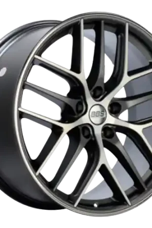 BBS CC-R 5x112 20x9.0+25 Graphite w/ Diamond Cut Face While Supplies Last