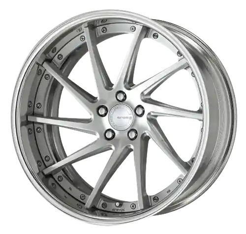 Work Gnosis Cvs 5x114.3 21x9+45 H Disk Brush Silver Clear Price Cut