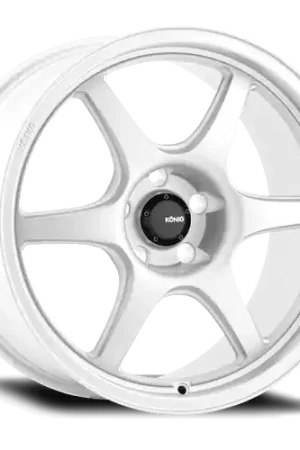 Konig Hexaform 5X108 18x8.5+43 Gloss White Bulk Order
