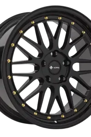 Vors VR8 5x114.3 19x9.5 +35 All Black Gold Rivet Don’t Miss Out