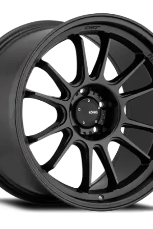 Konig Hypergram 5x114.3 17x8+35 Matte Black No Minimum Order