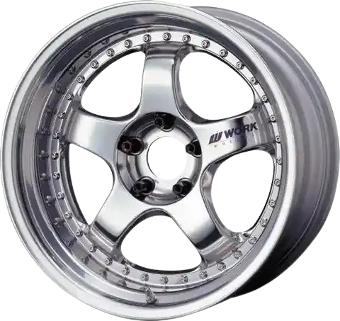 Work Meister S1 3P 5x114.3 18x12.5-28 L Disk Bright Buff Finish Original