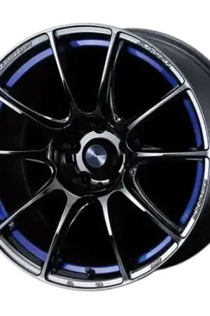 WedsSport SA-25R 5x100 18x7.5+45 Blue Light Chrome II Brand New