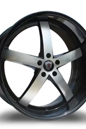 Shop Now MARQUEE WHEELS M5330B 5x120 20x10.5+40 BLACK / MACHINED