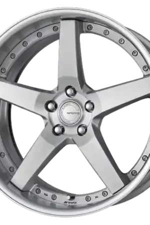 Genuine Work Gnosis Gr203 5x108 20x9+12 O Disk Brush Silver Clear