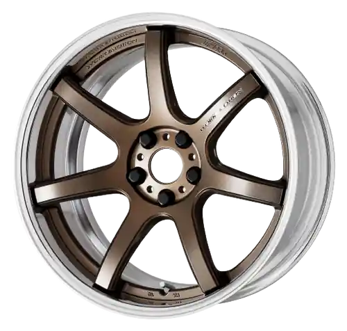 Work T7r 2P 5x120 18x9.5 +38 Matte Bronze Free Returns
