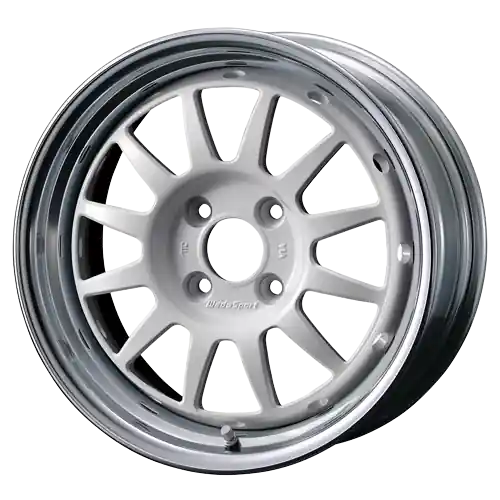 WedsSport Racing 2-Piece 4x100 15x6.5+37 White Today Only