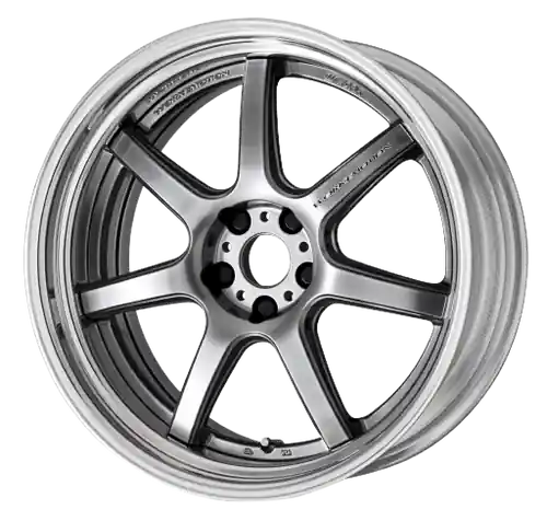 Work T7r 2P 5x100 19x9.5 +0 GT SILVER Direct From Factory