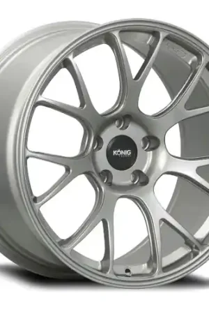 Konig Forged F1M 5X112 18x8.5+42 Ash Silver Knurled Bead Best Choice