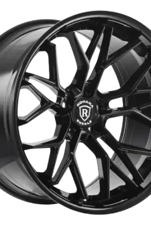 Rohana RFC3 5x120 20x10 +25 Gloss Black Next Day Delivery