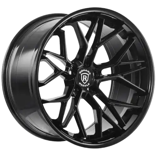 Rohana RFC3 5x120 20x10 +25 Gloss Black Next Day Delivery