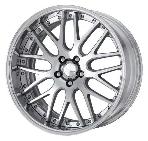 Work Lanvec Lm1 5x114.3 18x7.5+45 O Disk Machine Silver Polish Free Returns