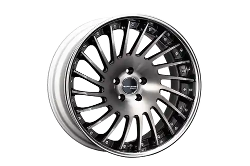 Crafted SSR CV05 5x114.3 19X12+11 SCNR Disk Galaxy Clear Black