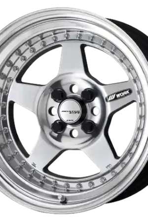 Instant Buy Work Meister Cr01 5x114.3 15x11.5+-22 T Disk Bright Buff Finish