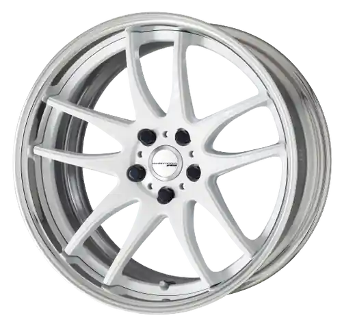 Work Cr 2P 5x108 18x8.5 +0 Gloss White Must Have