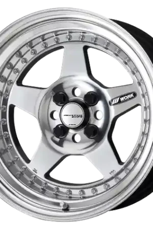 Work Meister Cr01 4x114.3 16x8+10 A Disk Bright Buff Finish Reduced Price