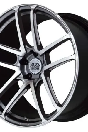 Advan Racing MODEL F50 5x112 19x9.5 +50 PLATINUM BLACK COMBI Secure Checkout