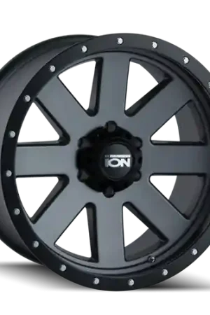 Price Drop Ion Type 134 8x180 18x9+18 Matte Gunmetal/Black Beadlock