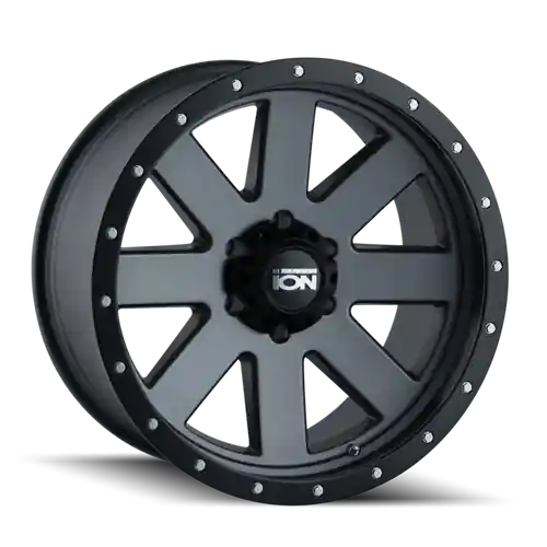Price Drop Ion Type 134 8x180 18x9+18 Matte Gunmetal/Black Beadlock