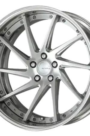 Work Gnosis Cvs 5x112 20x9+30 W Disk Brush Silver Clear Authentic