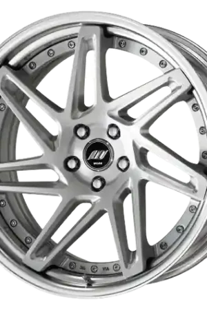 Work Zeast st3 5x108 20x10.5+12 W Disk Brush Silver Clear Handmade