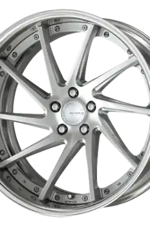 Work Gnosis Cvs 5x112 22x10.5+0 W Disk Brush Silver Clear No Minimum Order