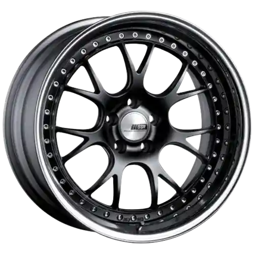 SSR Professor MS3 5x115 20X8.5+18 NR Disk Flat Black Budget