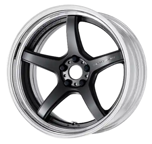 Work T5R 2P 5x120 20x9.5 +22 Matte Gunmetal Free Delivery