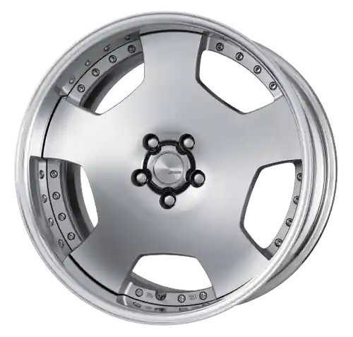 Exclusive Work Lanvec Ld1 5x114.3 20x8+22 O Disk Machine Silver Polish
