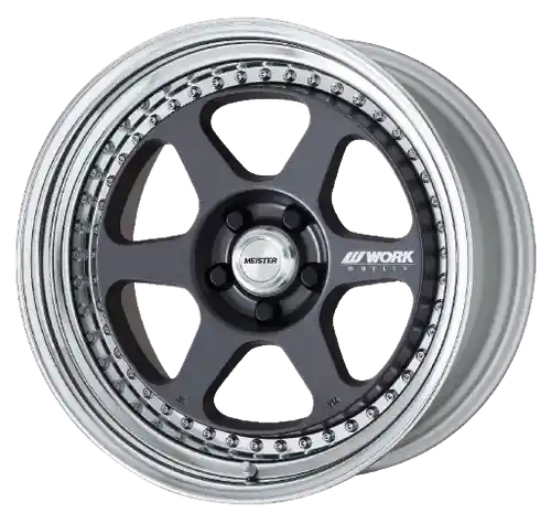 Work Meister L1 3P 5x120 18x7.5+5 L Disk Matte Gunmetal Secure Checkout