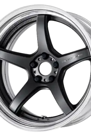 No Minimum Order Work T5R 2P 5x105 18x9.0 +0 Matte Gunmetal