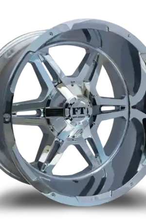 FULL THROTTLE FT3 5x139.7/5x150 22x12-44 CHROME Factory Price
