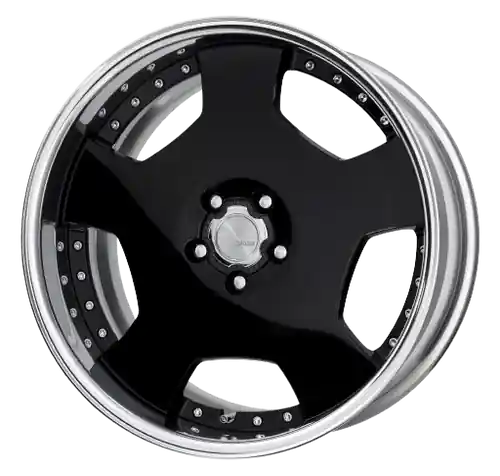 Work Lanvec Ld1 5x100 18x11.5+22 O Disk Black Top Pick