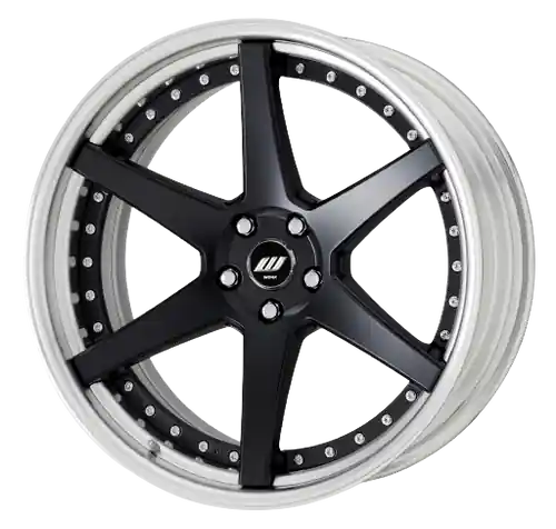 High Quality Work Zeast St1 5x115 18x7.5+30 S Disk Matte Black