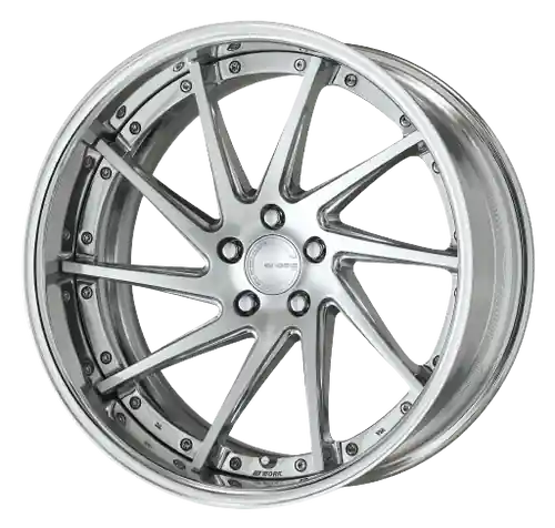 Work Gnosis Cvs 5x114.3 19x9.5+22 A Disk Composite Buffed And Brushed Best Seller