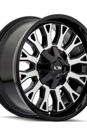 Ion Type 152 8x180 20x9+0 Black/Machined Genuine