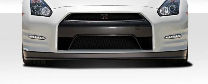 Worldwide Shipping Nissan GT-R Duraflex Duraflex OEM Facelift Conversion Front Lip Under Air Dam Spoiler- 2 Piece - 112114