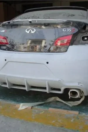 Get Yours Infiniti G35 4DR Bay Speed Elite 2 Rear Bumper - FRP - 3504ELT2