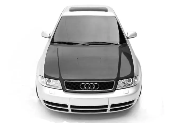 Limited Time Audi A4 AF-1 Aero Function Carbon Fiber Body Kit Hood 108941