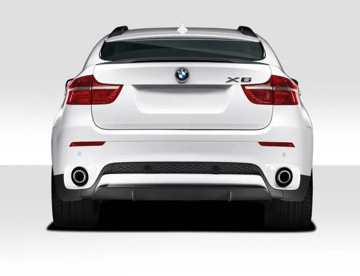 BMW X6 Duraflex M Performance Look Rear Diffuser Lip Under Air Dam Spoiler - 1 Piece - 109528 Buy Online