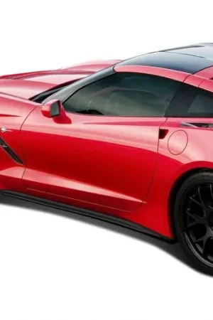 Factory Price Chevrolet Corvette Duraflex Apex Side Splitters - 2 Piece - 112366