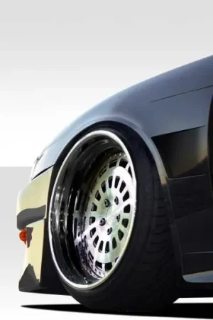 Nissan 240SX Duraflex V-Speed Wide Body Front Fenders - 2 Piece - 109516 In Demand